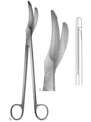 Episiotomy scissors