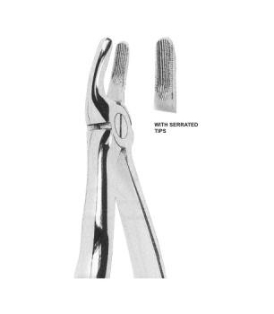 EXTRACTING FORCEPS WITH ANATOMICALLY SHAPED HANDLE