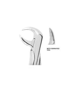 EXTRACTING FORCEPS WITH ANATOMICALLY SHAPED HANDLE